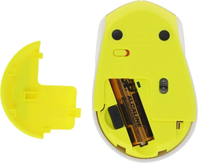 Мышь Logitech M330 Silent Plus белый оптическая 1000dpi silent беспров. USB 2but (910-004926)