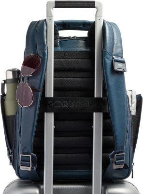 Рюкзак Piquadro Victor CA7180W143/BLU синий натур.кожа