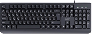 Клавиатура + мышь Acer OCC400 клав:черный мышь:черный USB (ZL.ACCCC.015)