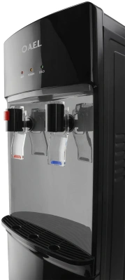 Кулер AEL LD-AEL-425 напольный электронный черный/серебристый