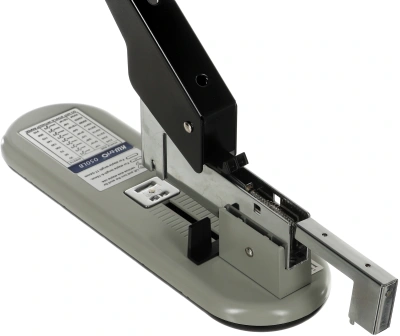 Степлер настольный Kw-Trio 050LB 050-LB 23/6 23/8 23/10 23/13 23/15 23/17 23/20 23/23 (210листов) черный/серый металл/пластик