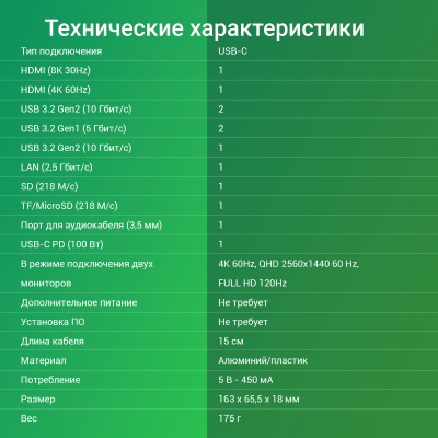 Стыковочная станция Digma DS-590