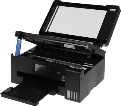 МФУ струйный Epson L14150 (C11CH96403/502/503/505/506/507) A3 Duplex Net WiFi черный