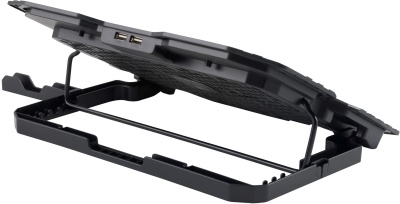 Подставка для ноутбука Digma D-NCP150-2 15.6"360x260x27мм 38дБ 2xUSB 2x 120ммFAN 650г металл/пластик черный