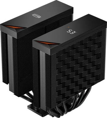 Устройство охлаждения(кулер) PcCooler RT620 Digital Soc-AM5/AM4/1151/1200/2066/1700 черный 4-pin 34.9dB Al+Cu LCD 265W Ret (RT620-BKNWYL-GL)