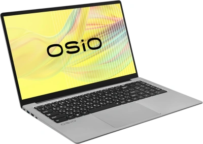 Ноутбук Osio FocusLine F160a-010 Ryzen 7 5700U 16Gb SSD1Tb AMD Radeon Graphics 16.1" IPS FHD (1920x1080) без ОС grey WiFi BT Cam 6000mAh