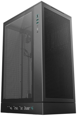 Корпус Deepcool CH270 черный без БП mATX 6x120mm 2x140mm 2xUSB3.0 audio bott PSU