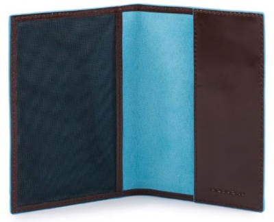 Обложка для паспорта Piquadro Blue Square PP5255B2/MO коричневый натур.кожа