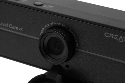 Камера Web Creative Live! Cam 4K VF0990 черный 8Mpix (3840x2160) USB2.0 с микрофоном (73VF099000000)