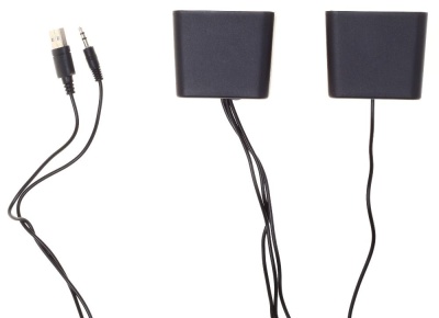 Колонки Оклик OK-331 2.0 черный 6Вт