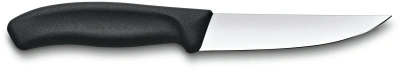 Нож кухонный Victorinox Swiss Classic (6.8103.12B) стальной разделочный лезв.120мм прямая заточка черный блистер