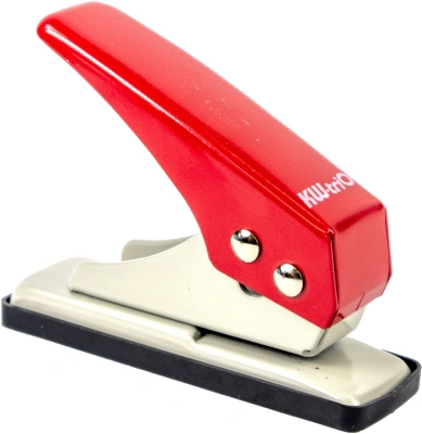 Дырокол Kw-Trio mini 09210 макс.:12лист. металл ассорти отв.:1