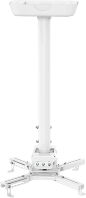 Кронштейн для проектора Cactus CS-PROF021M-WT белый макс.35кг потолочный поворот и наклон