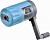 Точилка для карандашей механическая Kw-Trio 03420BLUE 1 отверстие металл/пластик голубой пл.бокс