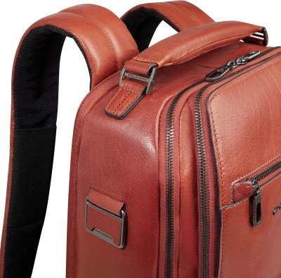 Рюкзак мужской Piquadro Solm CA7021S141/CU табачный натур.кожа