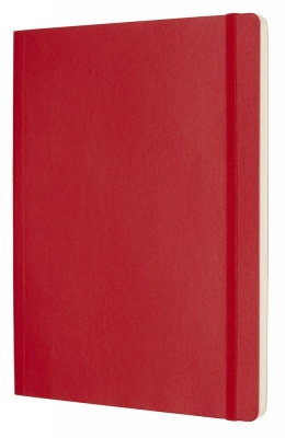 Блокнот Moleskine CLASSIC SOFT QP623F2 XLarge 190х250мм 192стр. нелинованный мягкая обложка красный