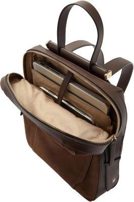 Рюкзак женский Piquadro Circle CA4576W92/MS коричневый замша/натур.кожа