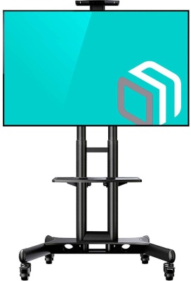 Стойка для телевизора Onkron TS1551 черный 40"-70" макс.55.5кг напольный мобильный