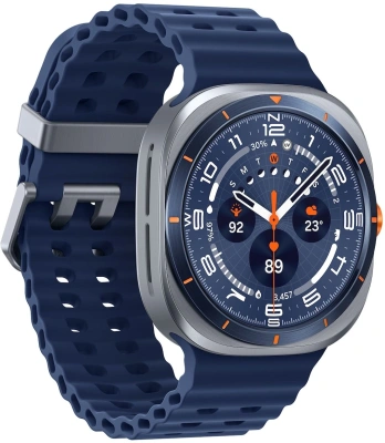 Смарт-часы Samsung Galaxy Watch Ultra LTE 47мм 1.5" AMOLED корп.серый рем.синий (SM-L705FZB1CAU)