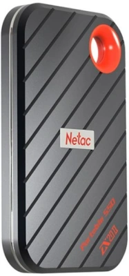 Накопитель SSD Netac USB-C 1000GB NT01ZX20II-1T0-32BK ZX20 II черный