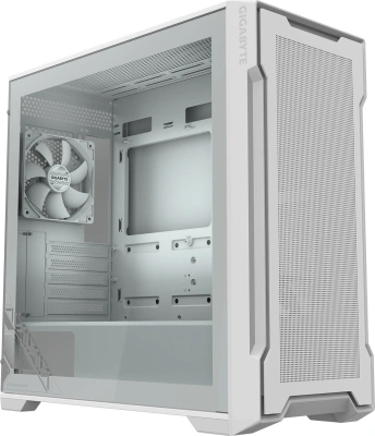 Корпус Gigabyte GB-C102GI белый без БП mATX 7x120mm 4x140mm 2xUSB3.0 audio bott PSU