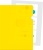 Папка-уголок Бюрократ -E310N/1YEL непрозрачный A4 пластик 0.18мм желтый