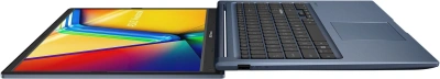 Ноутбук Asus Vivobook 15 F1504VA-BQ250 Core 5 120U 8Gb SSD512Gb Intel Graphics 15.6" WVA FHD (1920x1080) Windows 11 Home blue WiFi BT Cam (90NB13Y1-M01FT0)