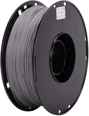 Пластик для принтера 3D Cactus CS-3D-PLA-1KG-M-GREY PLA MATTE d1.75мм 1кг L326м 1цв.