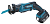 Сабельная пила Makita DJR185RME аккум. 3000ход/мин ДА