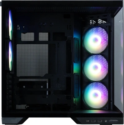 Корпус Zalman D50 черный без БП ATX 6x120mm 4x140mm 2xUSB3.0 audio bott PSU