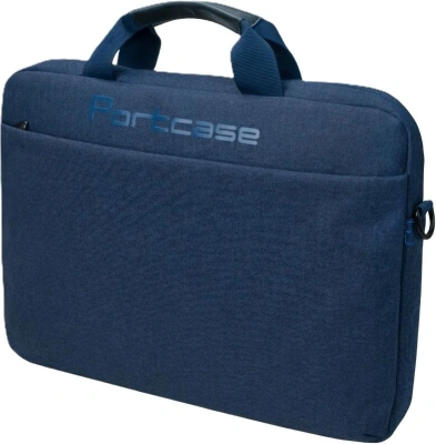 Сумка для ноутбука 14" Portcase KCB-164 синий полиэстер (KCB-164 BLUE)