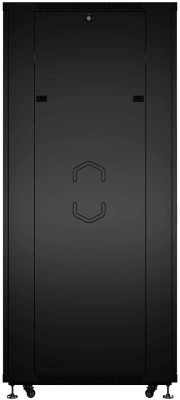 Шкаф серверный Cabeus (ND-05C-42U60/120-BK) напольный 42U 800x1200мм пер.дв.перфор.2ств. задн.дв.перфор.2-хст. 800кг черный 1100мм 114кг 220град. 2055мм IP20 сталь
