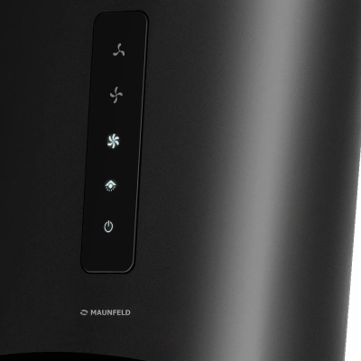 Вытяжка каминная Maunfeld Vega 39 Wall Sensor LED черный управление: сенсорное (1 мотор)