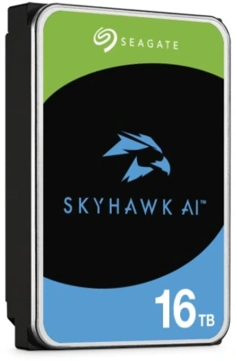 Жесткий диск Seagate SATA-III 16TB ST16000VE005 SkyHawkAI 512E (7200rpm) 512Mb 3.5"