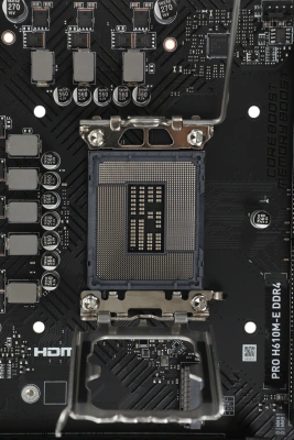 Материнская плата MSI PRO H610M-E DDR4 Soc-1700 Intel H610 2xDDR4 mATX AC`97 8ch(7.1) GbLAN+VGA+HDMI