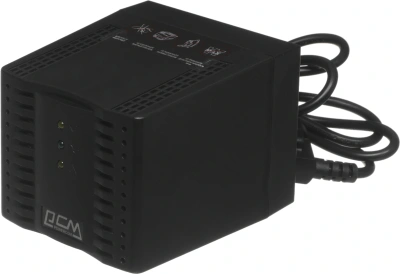 Стабилизатор напряжения Powercom TCA-1200 600Вт 1200ВА черный