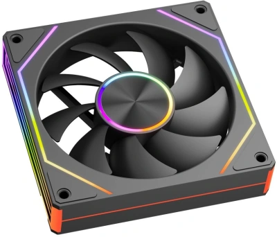 Вентилятор для корпуса PcCooler FG120 ARGB 120х120x25 черный 4-pin 28.4дБ (FG120 ARGB BK) Ret