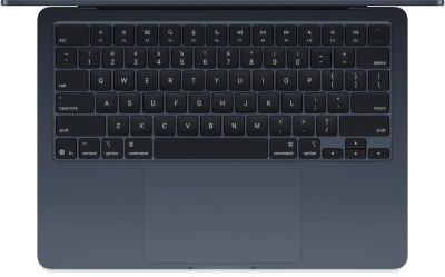 Ноутбук Apple MacBook Air A3240 M4 10 core 16Gb SSD512Gb/10 core GPU 13.6" Liquid Retina (2560x1664) macOS midnight WiFi BT Cam (MW133LL/A)