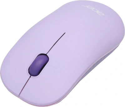 Мышь Acer OMR205 фиолетовый оптическая 1200dpi беспров. USB для ноутбука 3but (ZL.MCEEE.02K)