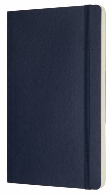 Блокнот Moleskine CLASSIC SOFT QP619B20 Large 130х210мм 192стр. пунктир мягкая обложка синий сапфир