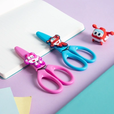 Ножницы Deli EM700 детские 130мм ручки пластиковые симмет. сталь ассорти