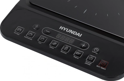 Плита Индукционная Hyundai HYC-0101 черный стеклокерамика (настольная)