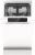 Посудомоечная машина Gorenje GS541D10W белый (узкая) инвертор Посудомоечная машина Gorenje GS541D10W белый (узкая) инвертор