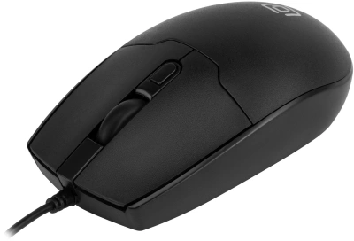 Мышь Оклик 147M V2 USB черный оптическая 2000dpi USB для ноутбука 4but (1580834)