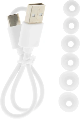 Гарнитура внутриканальные Hyundai Select H-EP203 белый беспроводные bluetooth в ушной раковине (HEP203W)