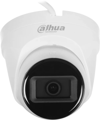 Камера видеонаблюдения IP Dahua DH-IPC-T1E20P-A-0280B 2.8-2.8мм цв. корп.:белый