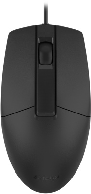 Мышь A4Tech OP-335S черный оптическая 1200dpi silent USB 3but