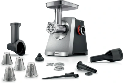 Мясорубка Bosch Series 8 MFWS840M 2500Вт черный