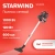 Пылесос ручной Starwind SCH1310 1000Вт красный/черный