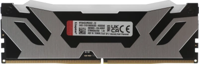 Память DDR5 2x16GB 6400MHz Kingston KF564C32RSAK2-32 Fury Renegade XMP RGB RTL Gaming PC5-51200 CL32 DIMM UDIMM 288-pin 1.4В kit dual rank с радиатором Ret